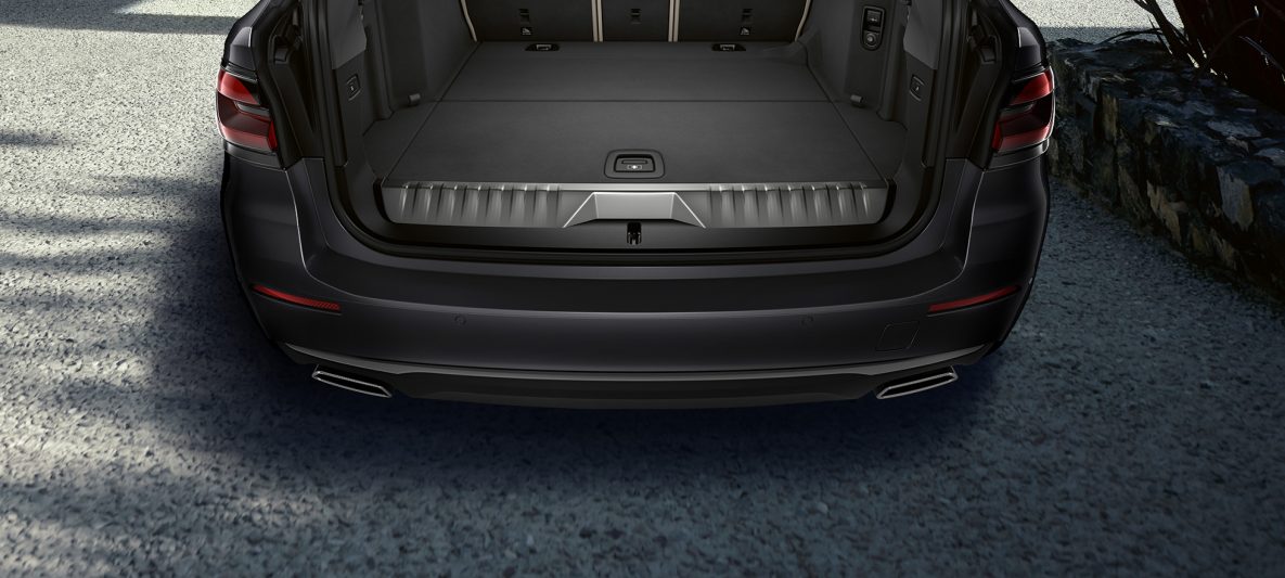 Kofferraum BMW 5er Touring G31 Facelift 2020 Sophistograu Nahaufnahme